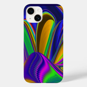 Summerrainbow , Abstract 3D Rainbowart Case-Mate iPhone 14 Case