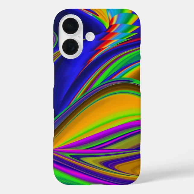 Summerrainbow , Abstract 3D Rainbowart Case-Mate iPhone Case (Back)