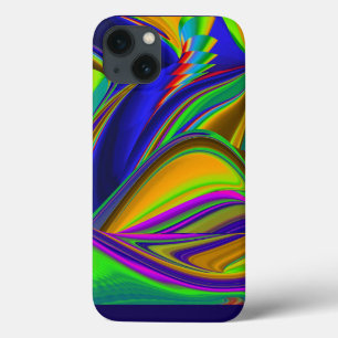 Summerrainbow , Abstract 3D Rainbowart iPhone 13 Case