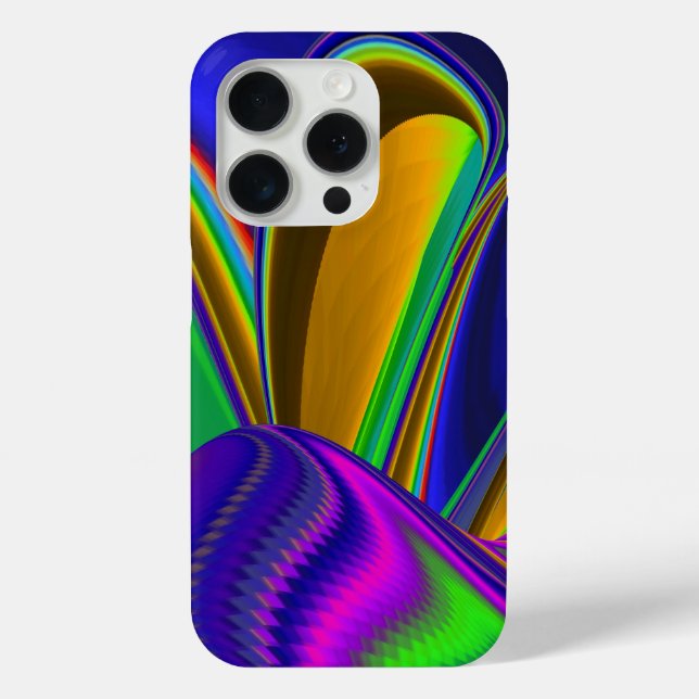 Summerrainbow , Abstract 3D Rainbowart Case-Mate iPhone Case (Back)