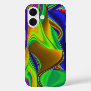 Summerrainbow , Abstract 3D Rainbowart iPhone 16 Case