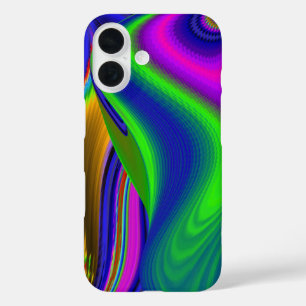 Summerrainbow , Abstract 3D Rainbowart iPhone 16 Case