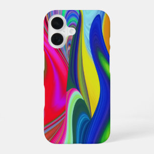 Summerrainbow , Abstract 3D Rainbowart iPhone 16 Case