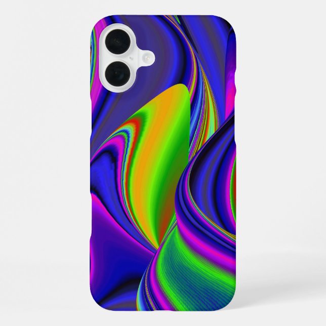 Summerrainbow , Abstract 3D Rainbowart iPhone Case (Back)
