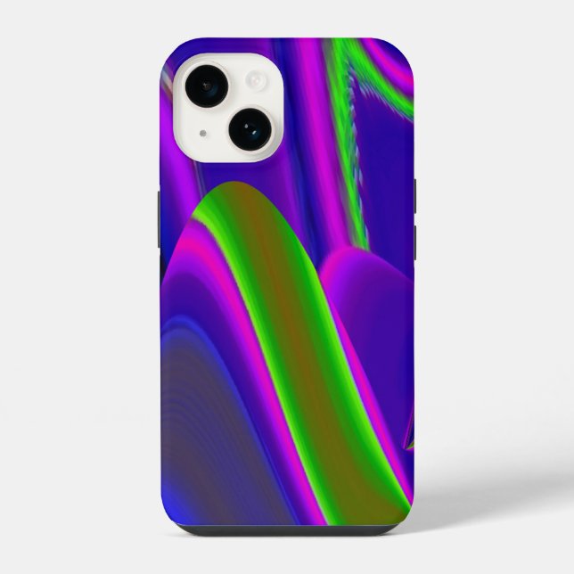 Summerrainbow , Abstract 3D Rainbowart iPhone Case (Back)