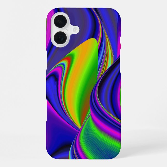 Summerrainbow , Abstract 3D Rainbowart iPhone Case (Back)