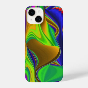 Summerrainbow , Abstract 3D Rainbowart iPhone 14 Case