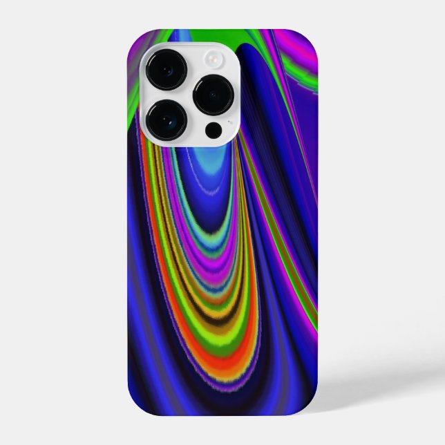 Summerrainbow , Abstract 3D Rainbowart iPhone Case (Back)