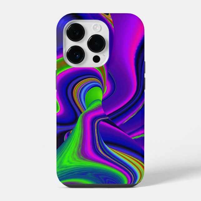 Summerrainbow , Abstract 3D Rainbowart iPhone Case (Back)