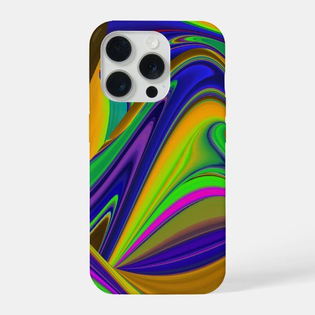 Summerrainbow , Abstract 3D Rainbowart iPhone Case (Back)