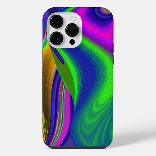 Summerrainbow , Abstract 3D Rainbowart iPhone Case (Back)