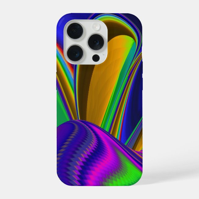 Summerrainbow , Abstract 3D Rainbowart iPhone Case (Back)