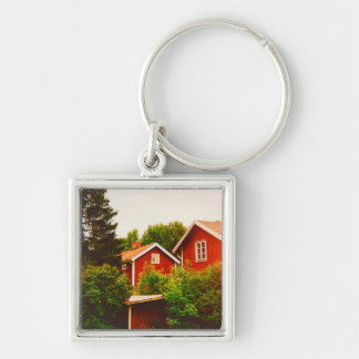 Summer's day in Dalarna Keychain