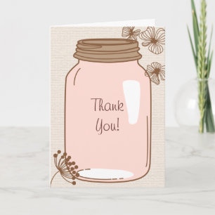 Summer's Dream Wedding Thank You Card