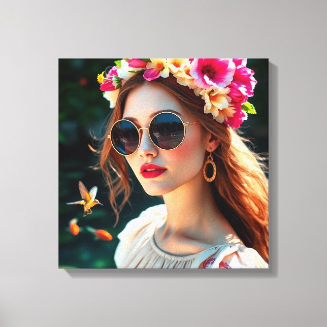 Summer's Radiance Canvas Print (Front)