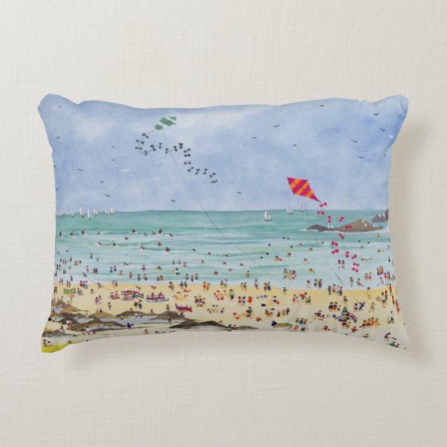 Summertime 1995 accent pillow (Front)