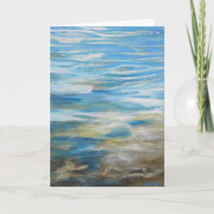 "Summertime Blues" - Greeting Card
