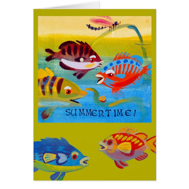Summertime Card (Front)
