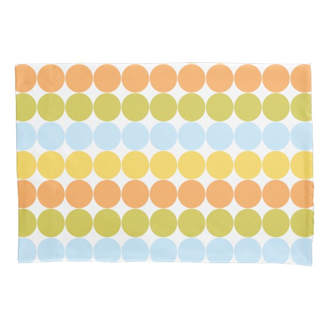 Summertime Dots Pillowcase (Front)