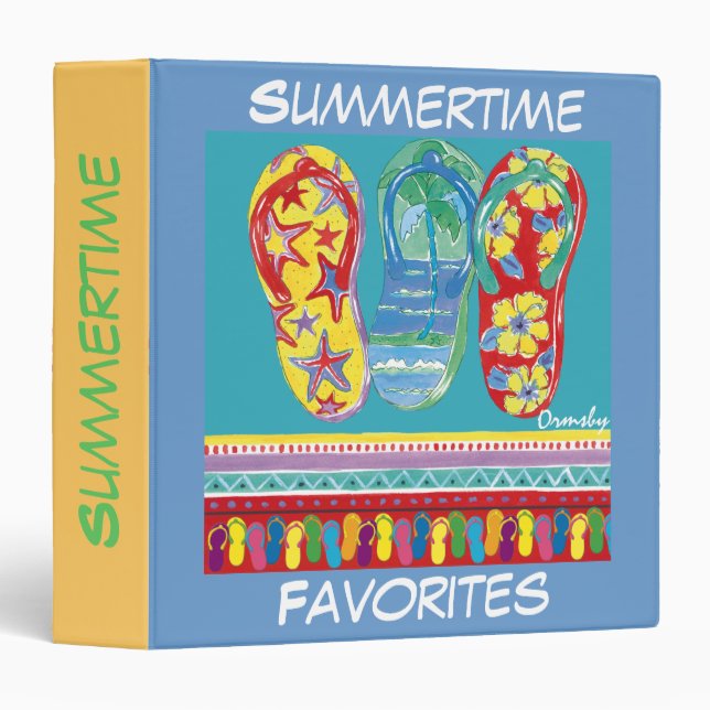 Summertime Favourite- binder (Front/Spine)