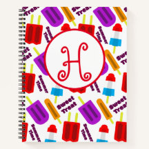 Summertime Frozen Juice Bar Monogram