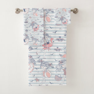 Summertime Fun Bath Towel Set