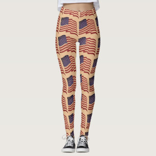 Summertime Fun July Leggings