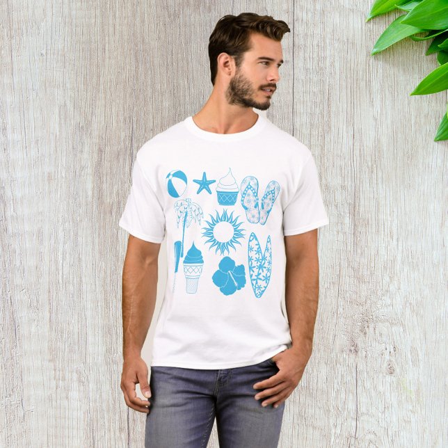 Summertime Icons T-Shirt (Creator Uploaded)