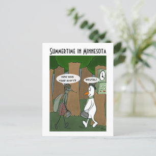 Summertime in Minnesota Postcard