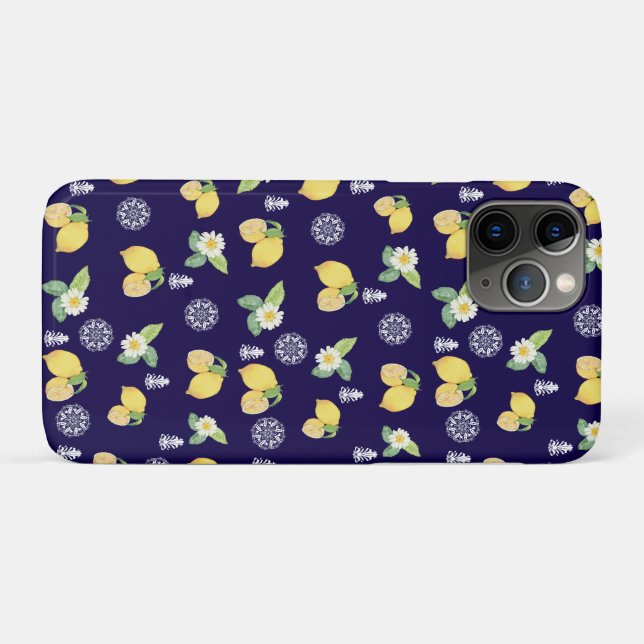 Summertime Lemons Case-Mate iPhone Case (Back (Horizontal))
