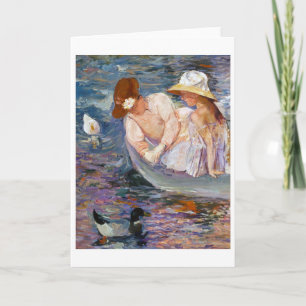 Summertime, Mary Cassatt Card