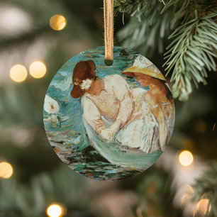 Summertime   Mary Cassatt Ceramic Ornament