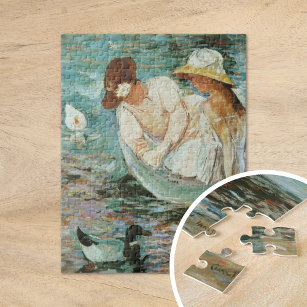 Summertime   Mary Cassatt Jigsaw Puzzle