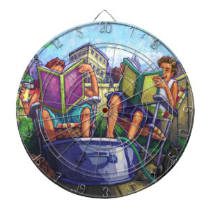 Summertime Reading Dartboard