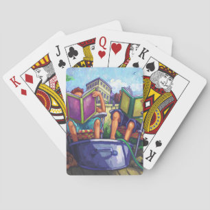 Summertime Reading Playing Cards