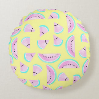 Summertime Reversa Round Pillow