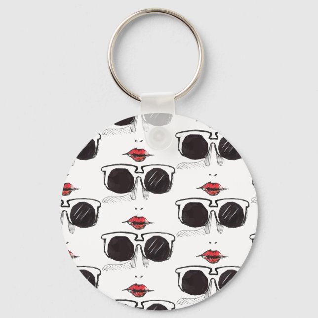 Summertime Shades Keychain (Front)