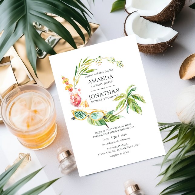 Summertime Wedding Invitation (Creator Uploaded)