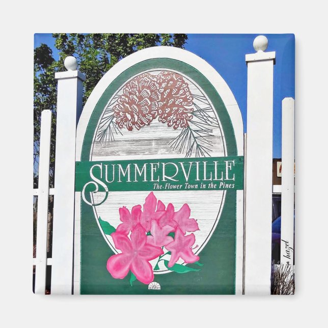 Summerville, Charleston, South Carolina, Magnet (Front)