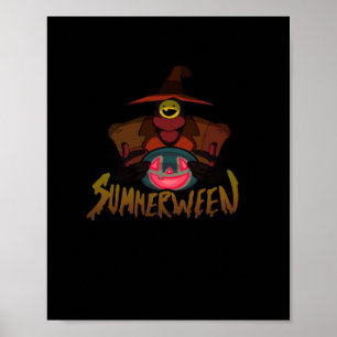 Summerween Classic Funny Poster