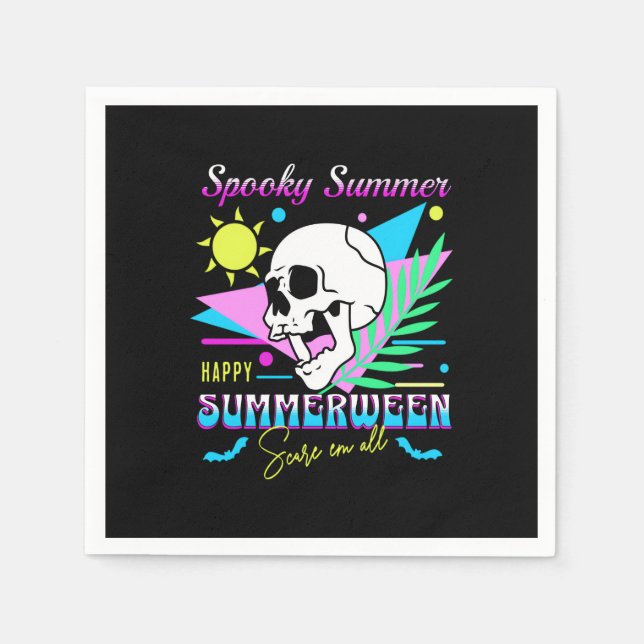 Summerween Funny Napkin (Front)