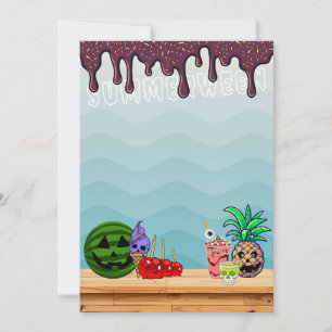 Summerween Invitation Template