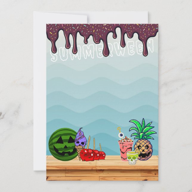 Summerween Invitation Template (Front)