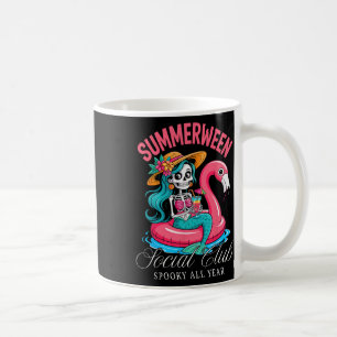 Summerween Social Club Spooky All Year Skeleton Me Coffee Mug