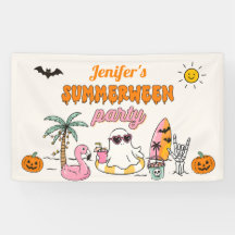 Summerween Summer Pool Halloween Birthday Party