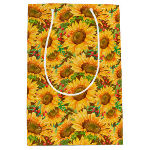 Summery Sunflowers Gift Bag
