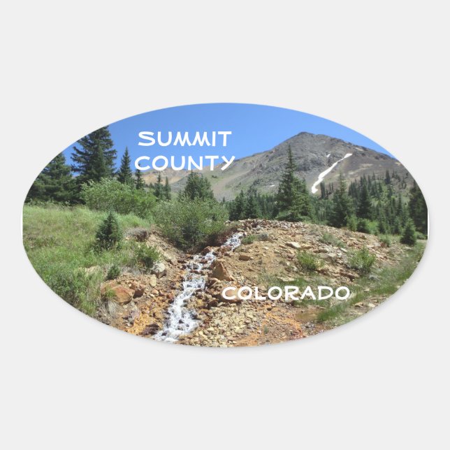 Summit County Colorado sticker (Front)