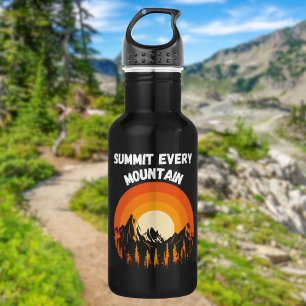 Summit Every Mountain Hikers Goal 532 Ml Water Bottle