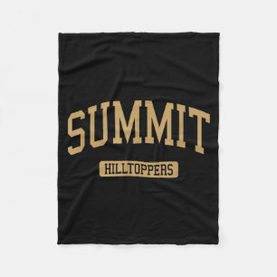 Summit High School Hs Summit Nj Varsity Srts  Fleece Blanket