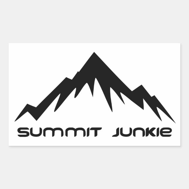 Summit Junkie Sticker (Front)